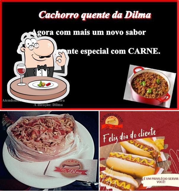 Comida em Cachorro - quente da Dilma