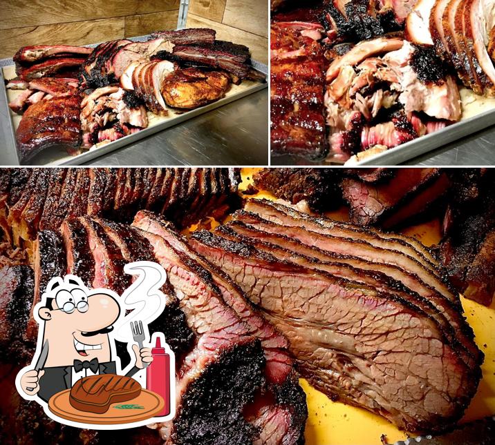 Probiert ein Fleischgericht bei Lone Star Texas Barbecue