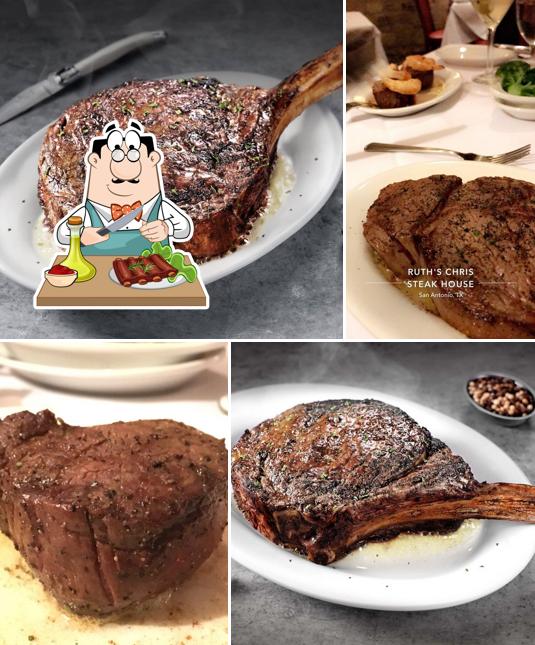 Ruth's Chris Steak House, 7720 Jones Maltsberger Rd in San Antonio Restaurant menu and reviews