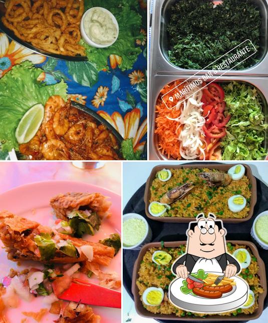 Comida em Restaurante Marítimos