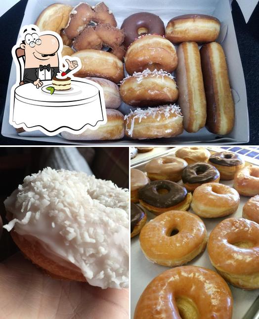 Fresh donuts serves a variety of desserts