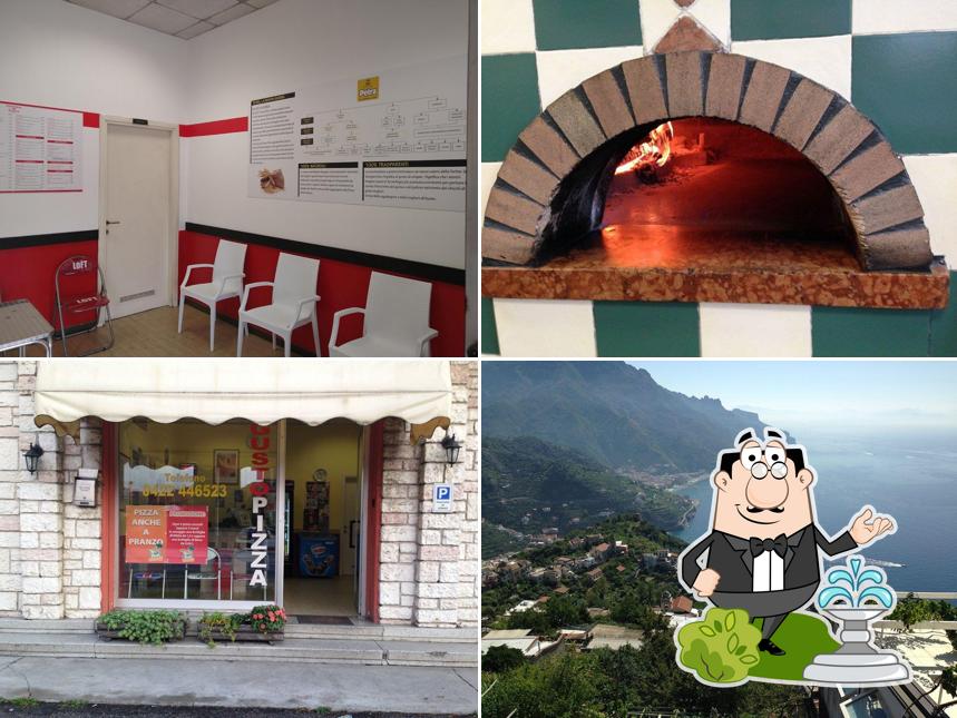 Tra le diverse cose da Pizzeria Regina si possono trovare la esterno e interni