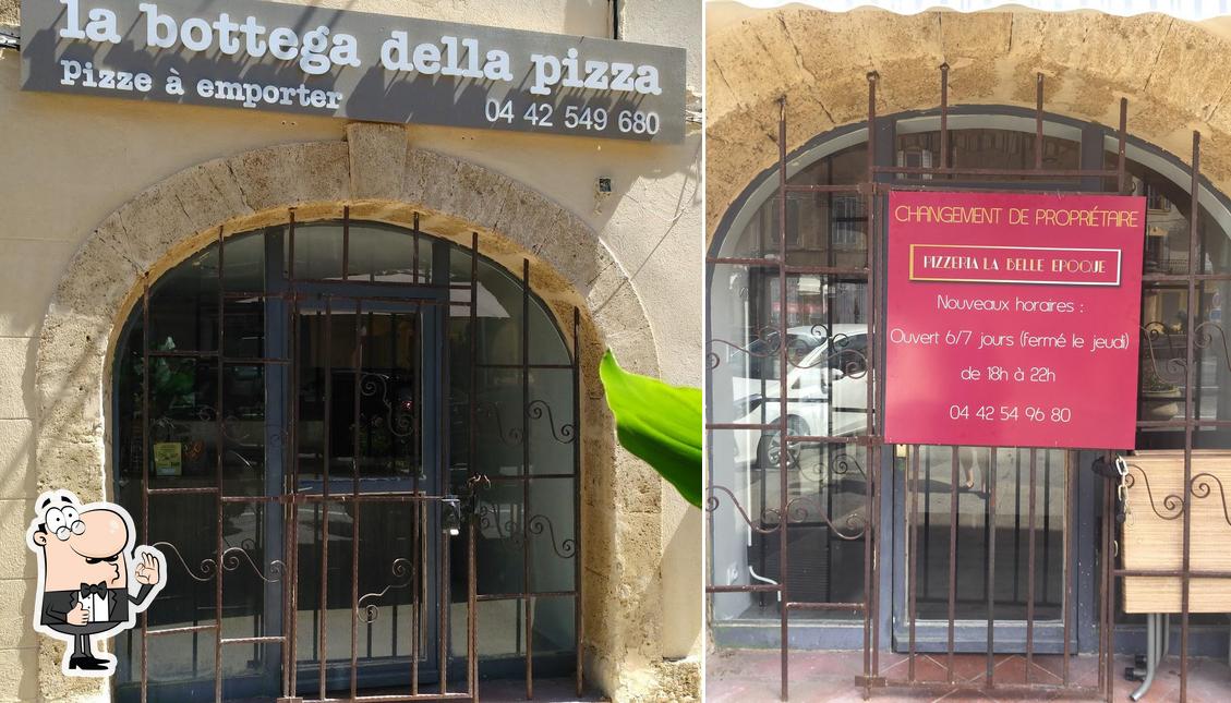 Voici une photo de la bottega della pizza