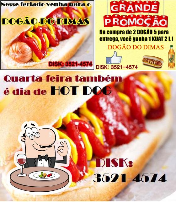 Platos en Dogão do Dimas