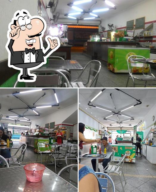 O interior do Sorveteria MR