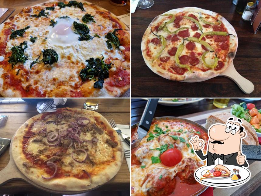 A Riva, vous pouvez déguster des pizzas