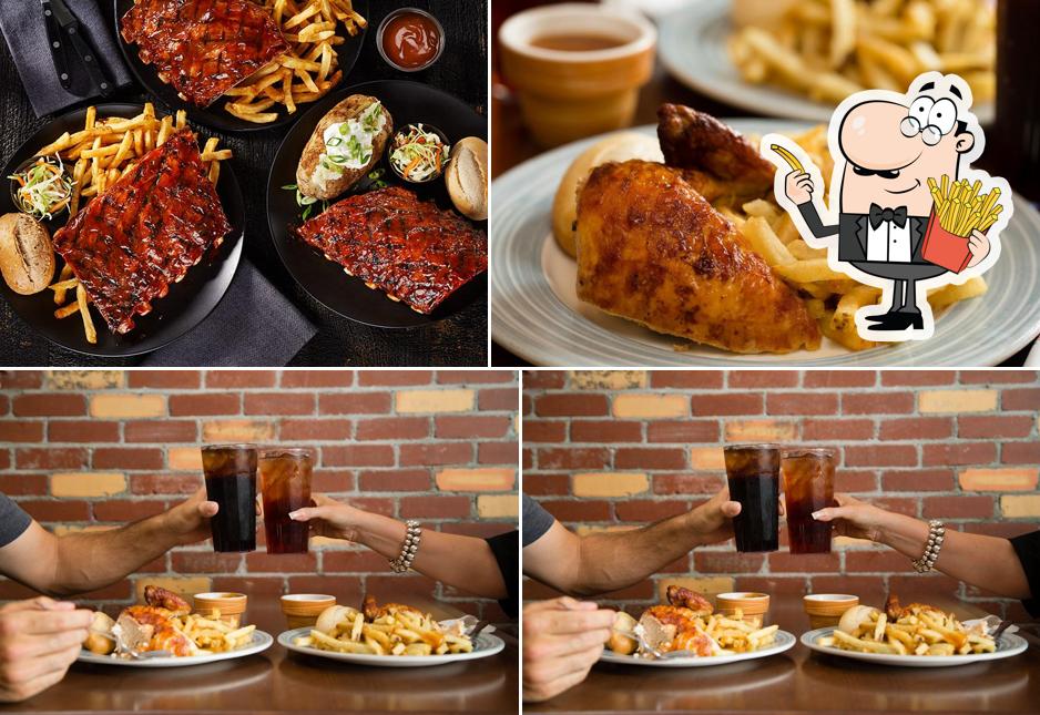 Order chips at Swiss Chalet