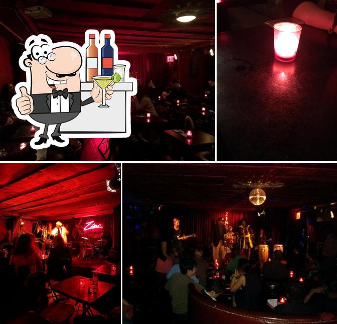Zinc Bar in New York City Restaurant menu and reviews