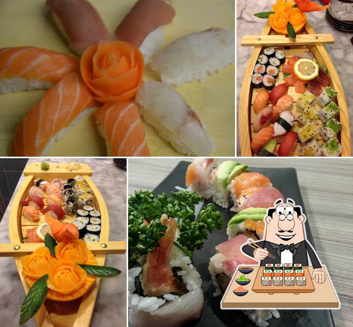 Les sushi sont disponibles à Ristorante Yamate - Sushi Restaurant Japanese