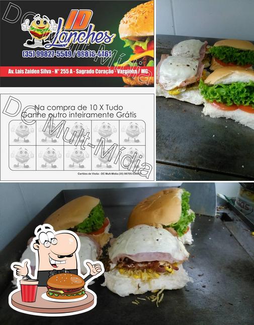 Experimente um hambúrguer no ID Lanches