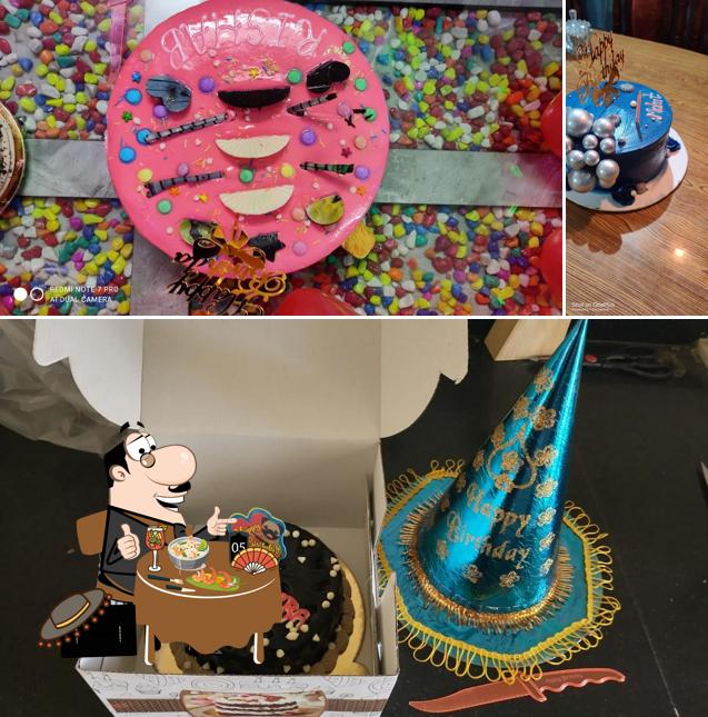 This is the image displaying food and interior at Delight Bakery