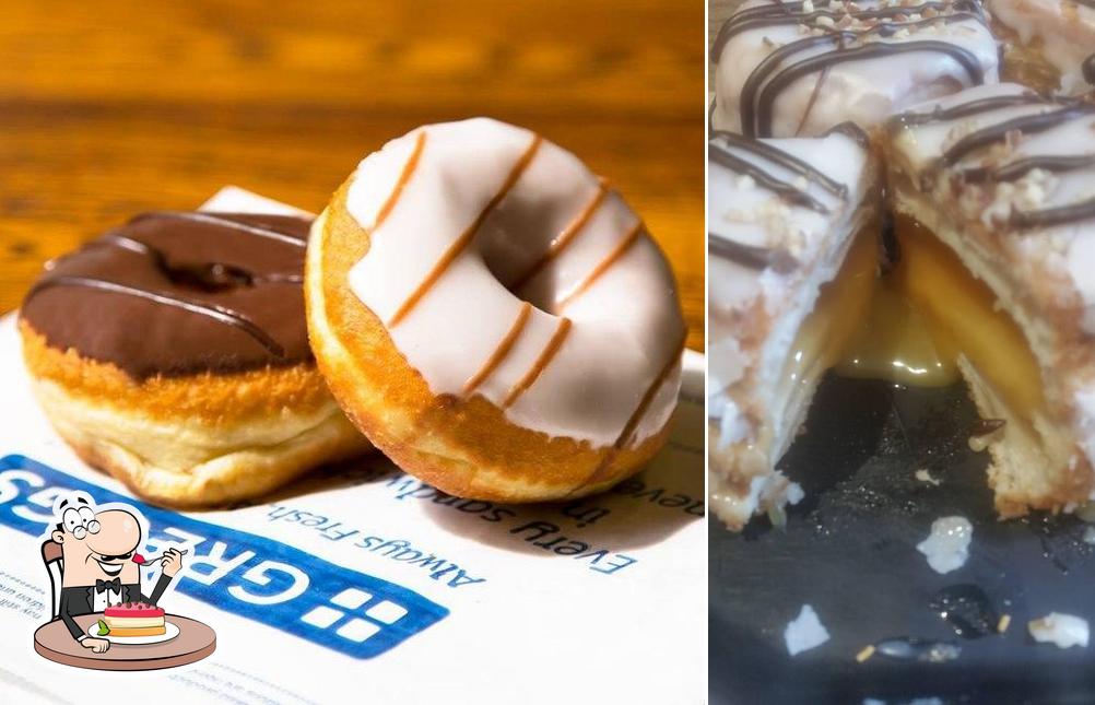 Greggs offers a range of sweet dishes