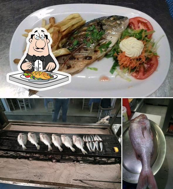 STAMATIS serves a menu for fish dish lovers