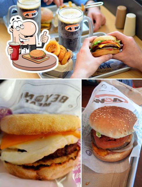 Prenez un hamburger à A&W Canada