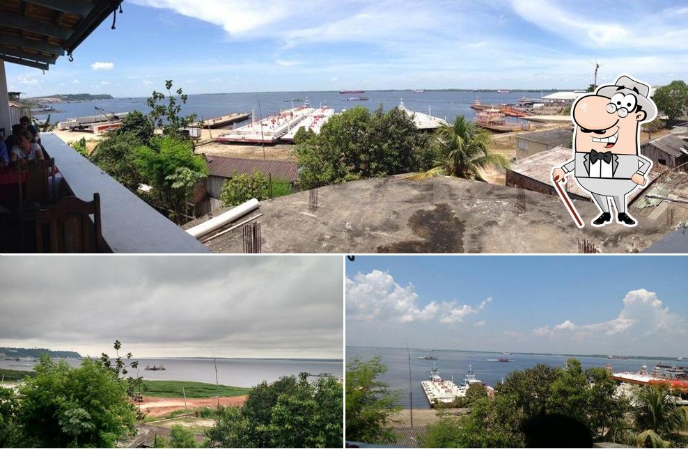 Veja a parte externa do Peixaria Moronguêtá