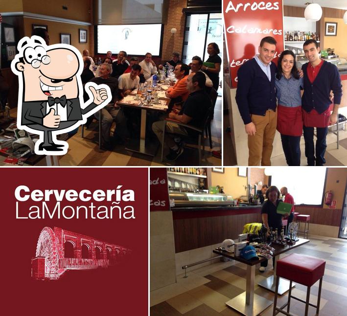 Взгляните на изображение паба и бара "Cervecería Restaurante La Montaña"
