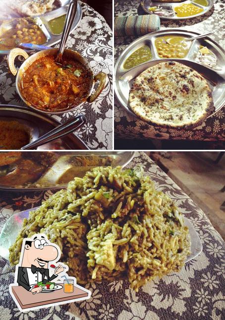 Food at Amritsari Kulcha and restaurant