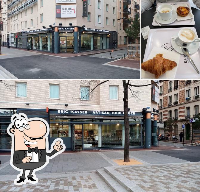 Jetez un coup d’oeil à l’image affichant la extérieur et nourriture concernant Boulangerie Eric Kayser - Clichy