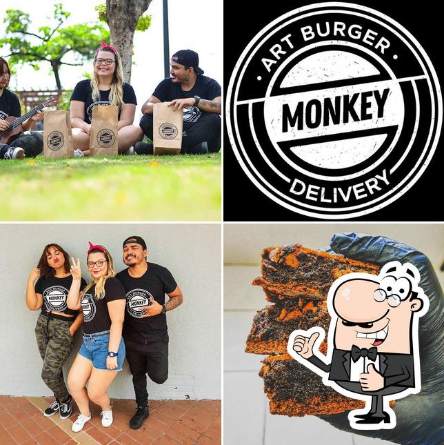 See the picture of Monkey Art Burger