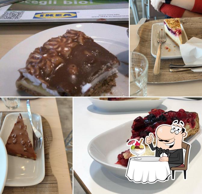 Ristorante IKEA Milano Corsico offre un'ampia varietà di dolci