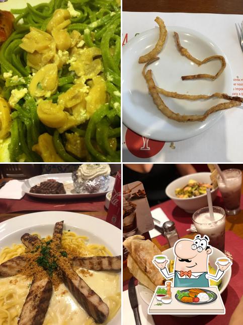 Comida em Restaurante America