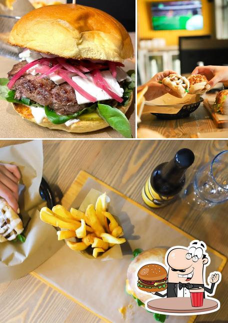 Treat yourself to a burger at Boc n Roll SPORT Bar