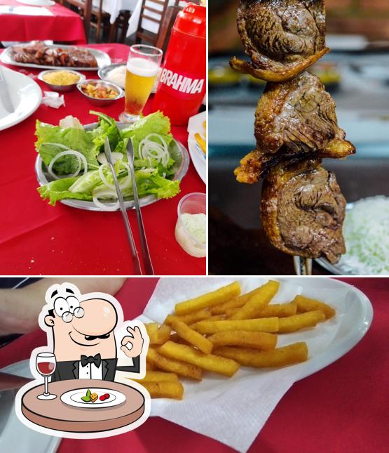 Comida em Restaurante e Churrascaria Varanda