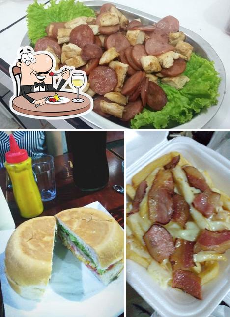 Comida em Big max Lanche