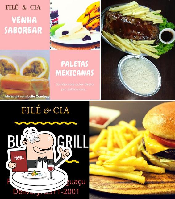Comida em File & Cia