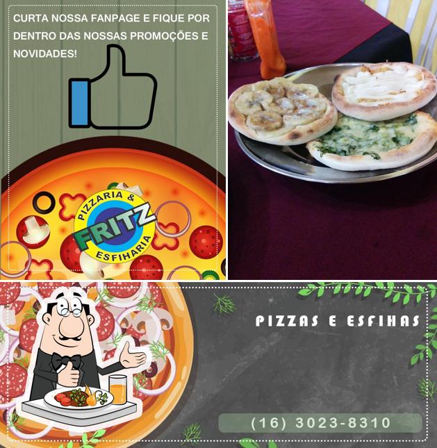 Comida em Fritz Pizzaria e Esfiharia