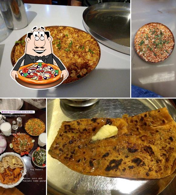 Pick pizza at K Bhagat Tarachand