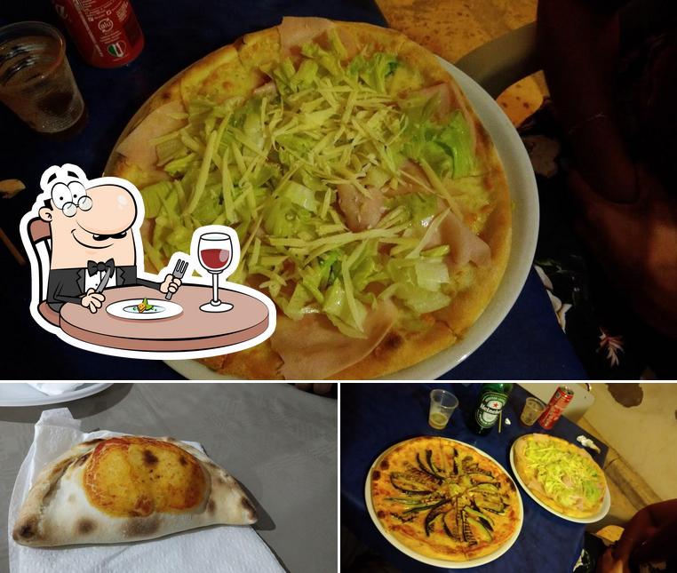 Food at Pizza da Rosa