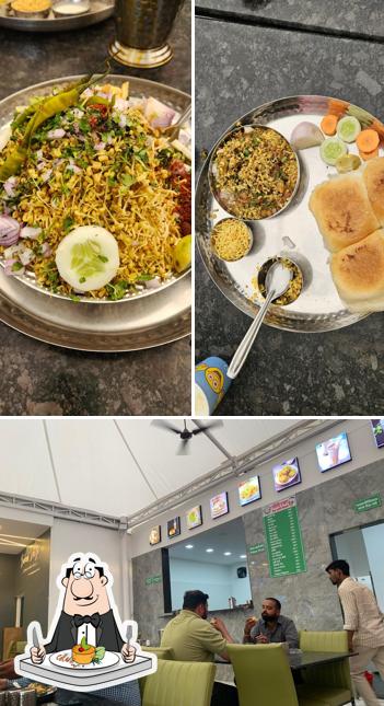 The photo of Someshwar Bhel Ani Misal’s food and interior