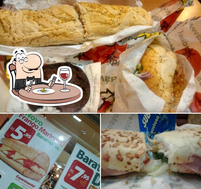 Comida em Subway