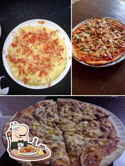Pick pizza at La Casa Pizzeria & Vatika Resort