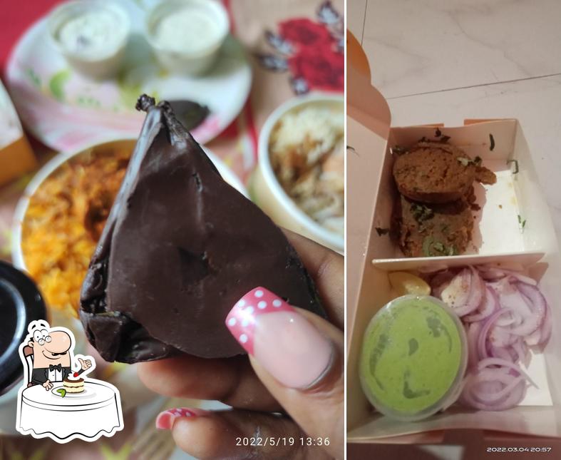 Order one of the sweet dishes