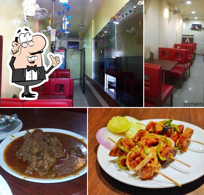 The interior of Lazeez