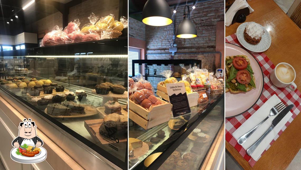 Comida em Café Quintal