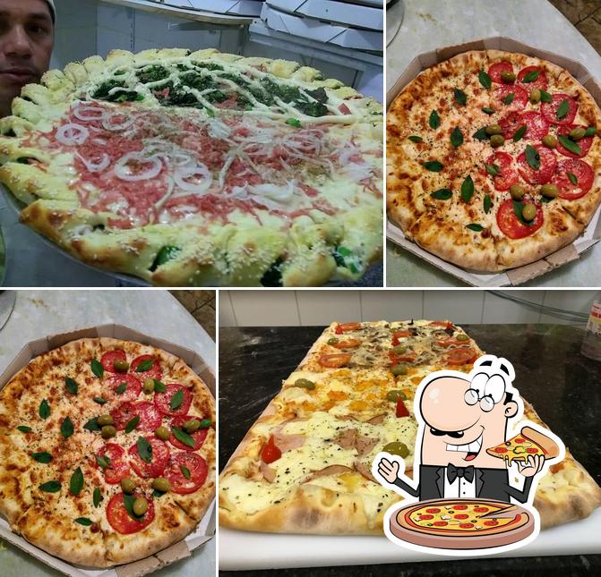 Escolha pizza no PASTETEKO