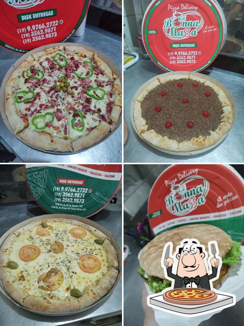 Peça pizza no Pizzaria Bonna Massa II