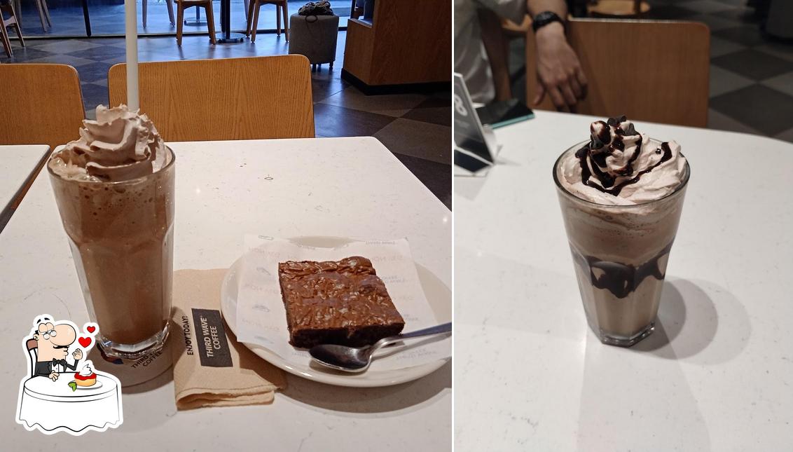 Third Wave Coffee serves a range of desserts