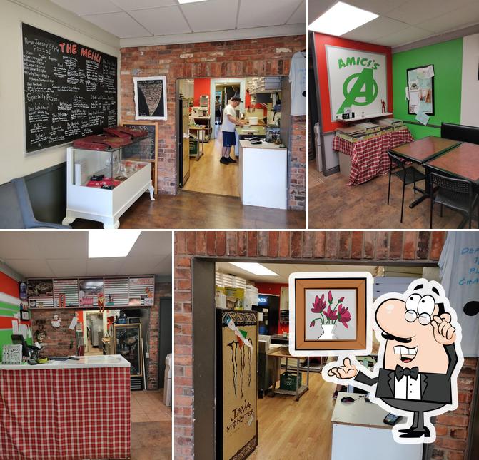 Amici's Pizzeria in Grimsby Restaurant menu and reviews