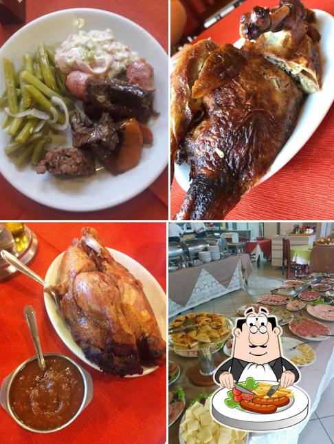 Comida em Restaurante Gute Küche Café Colonial Restaurante Típico Alemão Buffet Livre Local para eventos