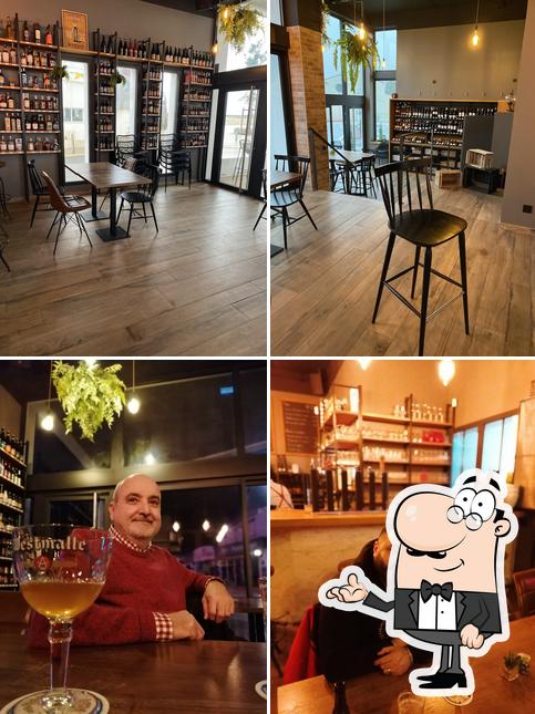 L’image de la intérieur et comptoir de bar de Bar Vins & Bières L'octave’s