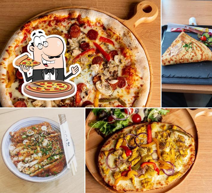 Choisissez des pizzas à Best World