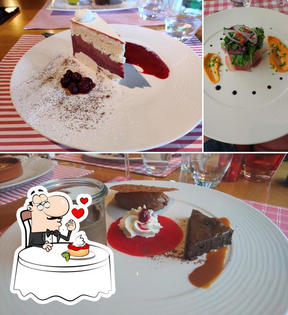 Restaurant La Griotte propose un nombre de desserts