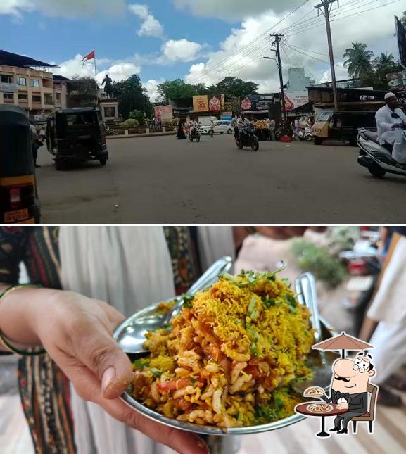 The exterior of Sangam bhelpuri