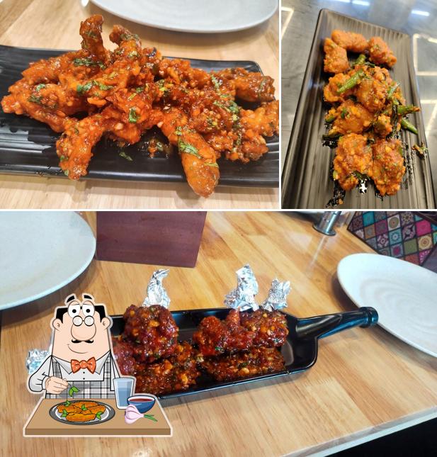 Chicken wings at Squad Restro And Cafe