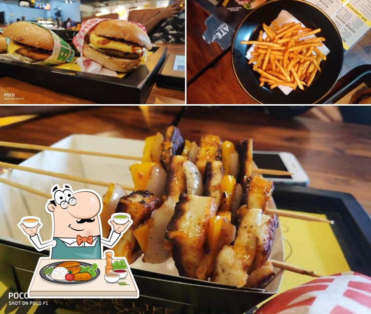 Food at Biggies Burger: Kiit