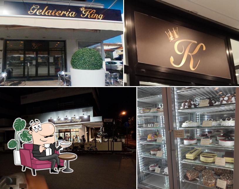 Gli interni di Gelateria Zia Gio (ex Gelateria King)